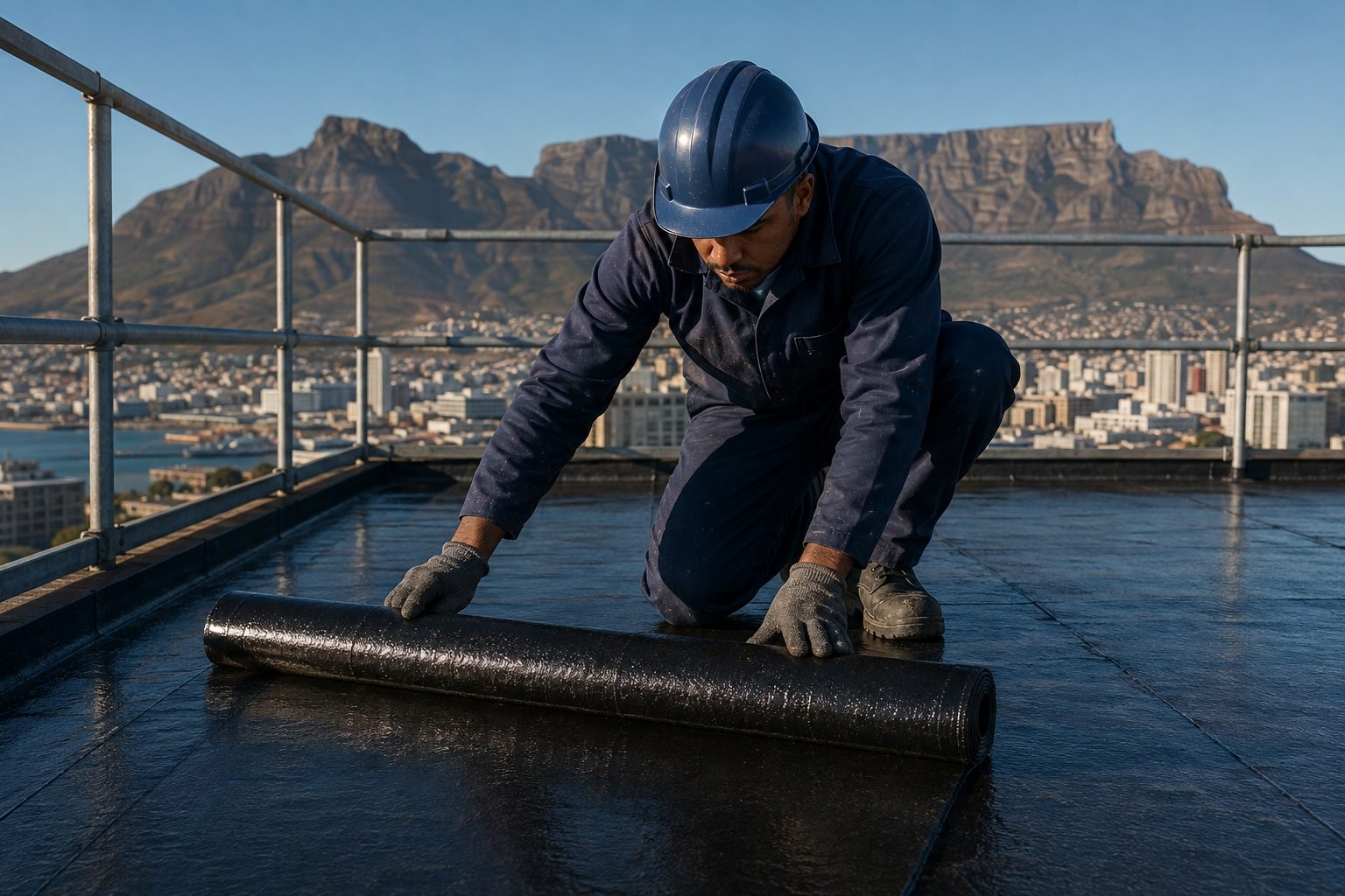 Waterproofing & roof care roofing detail.